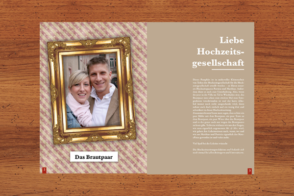 Hochzeitszeitung