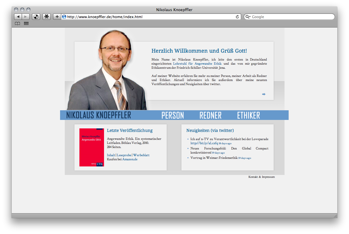 screenshot knoepffler.tv